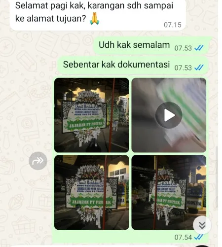Pengiriman Papan Bunga Selamat Halim Jakarta Timur