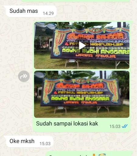 Pengiriman Papan Bunga Halim Jakarta Timur