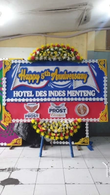 Papan Bunga di Halim Jakarta Timur